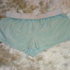 Teal shorts